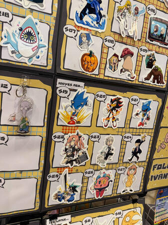 Table Up Close- Stickers Table Up Close- Stickers