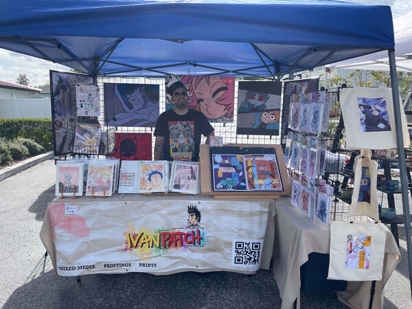 10x10 Outdoor Set Up